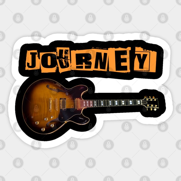 JOURNEY BAND Sticker by dannyook